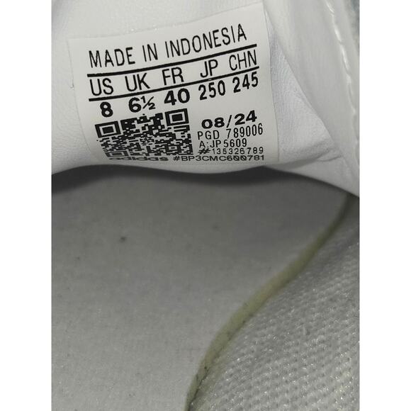 Adidas Sambae Cloud White Wonder Blue Womens Size 8 NIB Platform Samba JP5609 - Picture 8 of 9